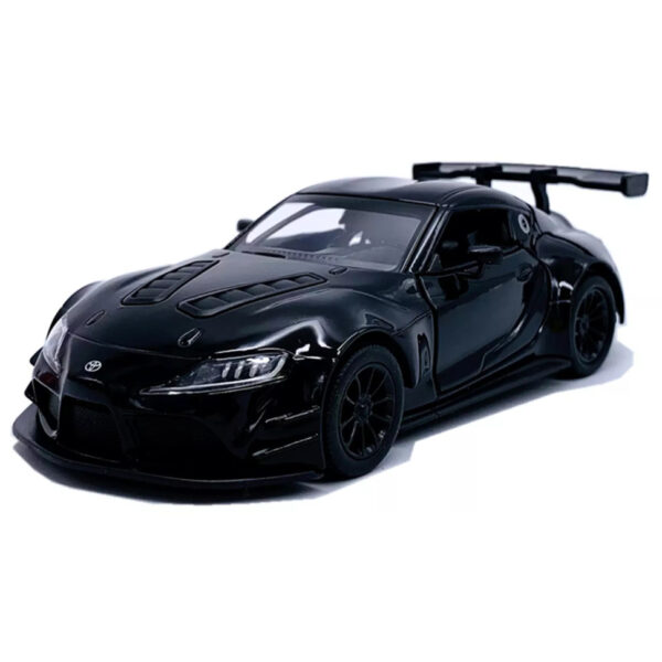 Машинка інерційна "Toyota GR Supra" KT5421W(Black) масштаб 1:43