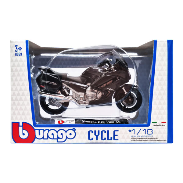 Дитяча модель Мотоцикла "Yamaha FJR 1300 AS" Bburago 18-51030-20 масштаб 1:18