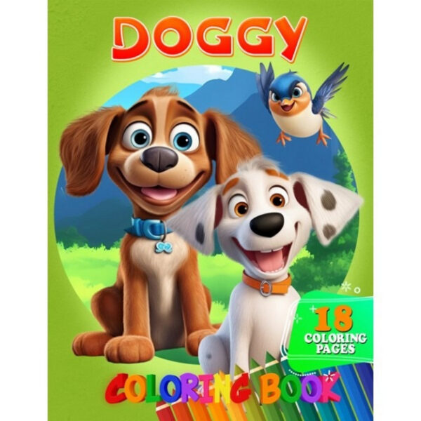 Розмальовка для дітей Doggy А05122409 формат А4