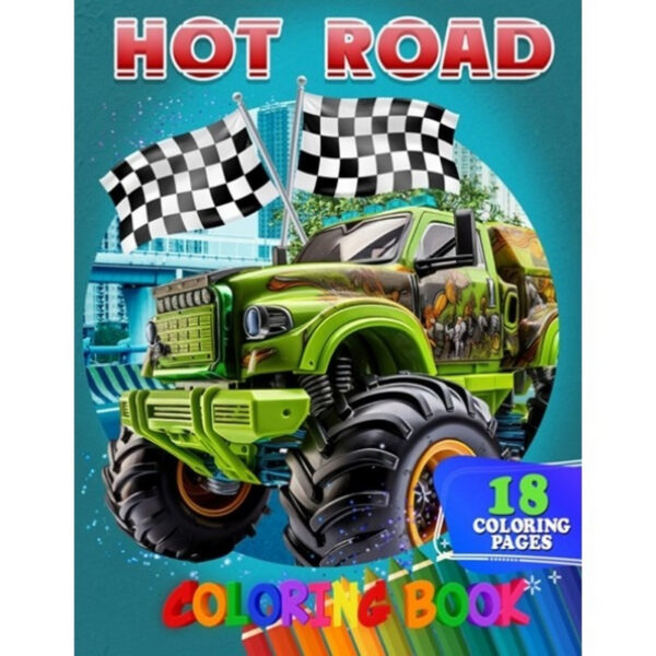 Розмальовка для дітей Hot Road А05122411 формат А4