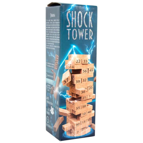 Настільна гра "Shock Tower" 30858, 45 брусків